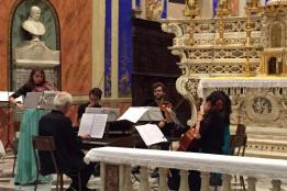 Concerto omaggio a Bach e Vivaldi eseguito dall'orchestra da camera italiana Antonio Vivaldi e il basso Markus Jarchow