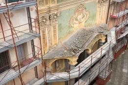 Finalmente il 27 Marzo sono iniziati i lavori per il rifacimento delle coperture e il restauro della facciata della chiesa parrocchiale di San Tommaso