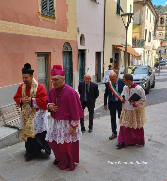 Ingresso Don Gian Luigi Peirano - Dolcedo 4.10.2025