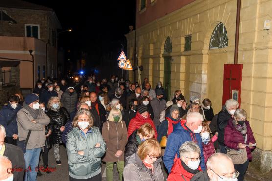 Via Crucis Vicariale a Dolcedo 08.04.2022