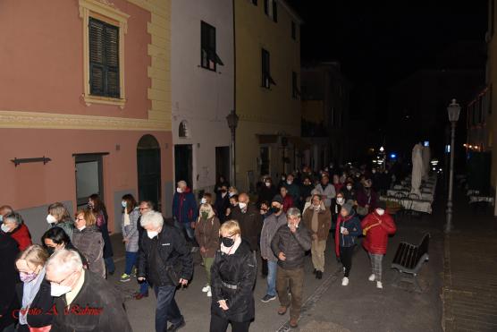 Via Crucis Vicariale a Dolcedo 08.04.2022