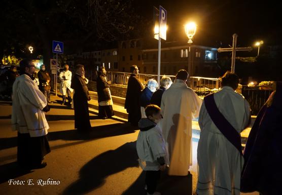 Via Crucis Vicariale a Dolcedo 08.04.2022