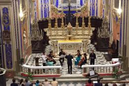 Concerto omaggio a Bach e Vivaldi eseguito dall'orchestra da camera italiana Antonio Vivaldi e il basso Markus Jarchow