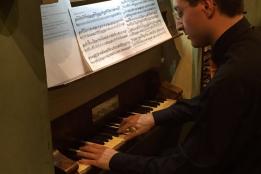 Meditazione all'organo Lingiardi del 1863 di Andrea Tritto nella chiesa parrocchiale il 3 agosto 2016