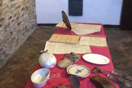 Presentazione dei lavori di restauro dell'oratorio di San Carlo con la presenza di Mons. Giorgio Brancaleoni, il sindaco di Dolcedo Giovanni Danio, l'architetto Erminia Airenti, i restauratori Luca Venier, Bruno Piccinini e Sabrina Baglietto e un folto pubblico.