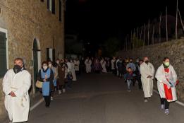 Via Crucis Vicariale a Dolcedo 08.04.2022